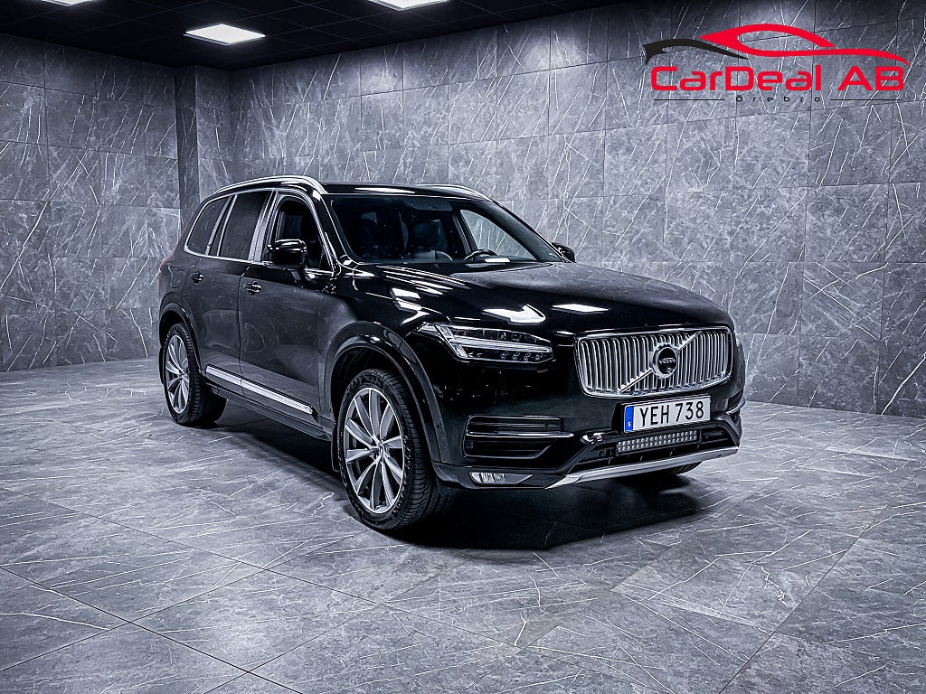 Volvo XC90 D5 AWD Inscription Värmare Navi BLIS Drag Luftfjädring