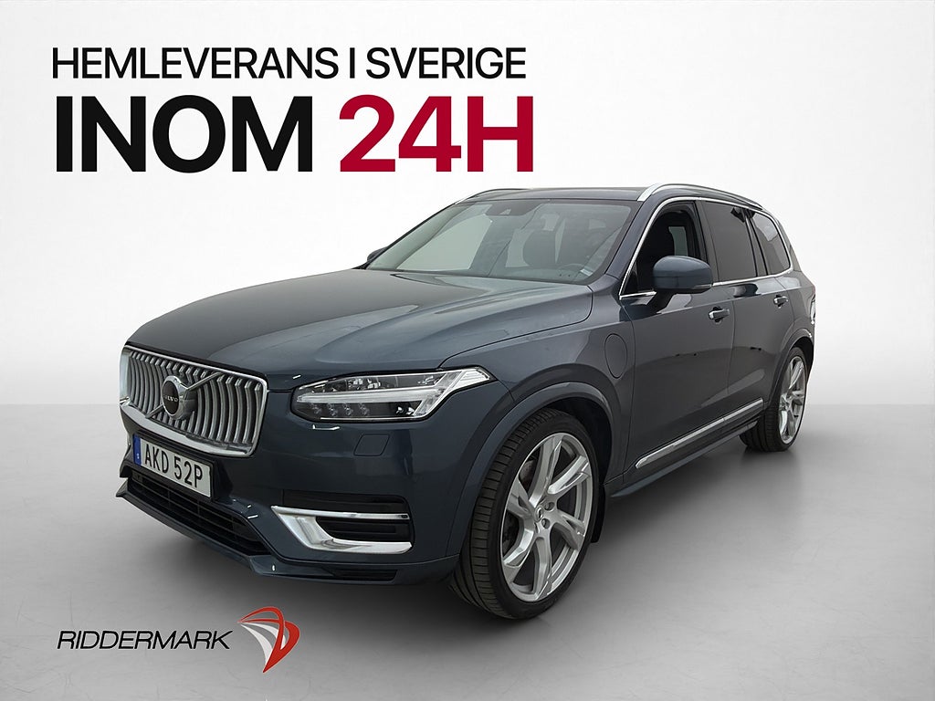 Volvo XC90 T8 AWD 392hk Inscription 7-sits H/K Drag Kamera