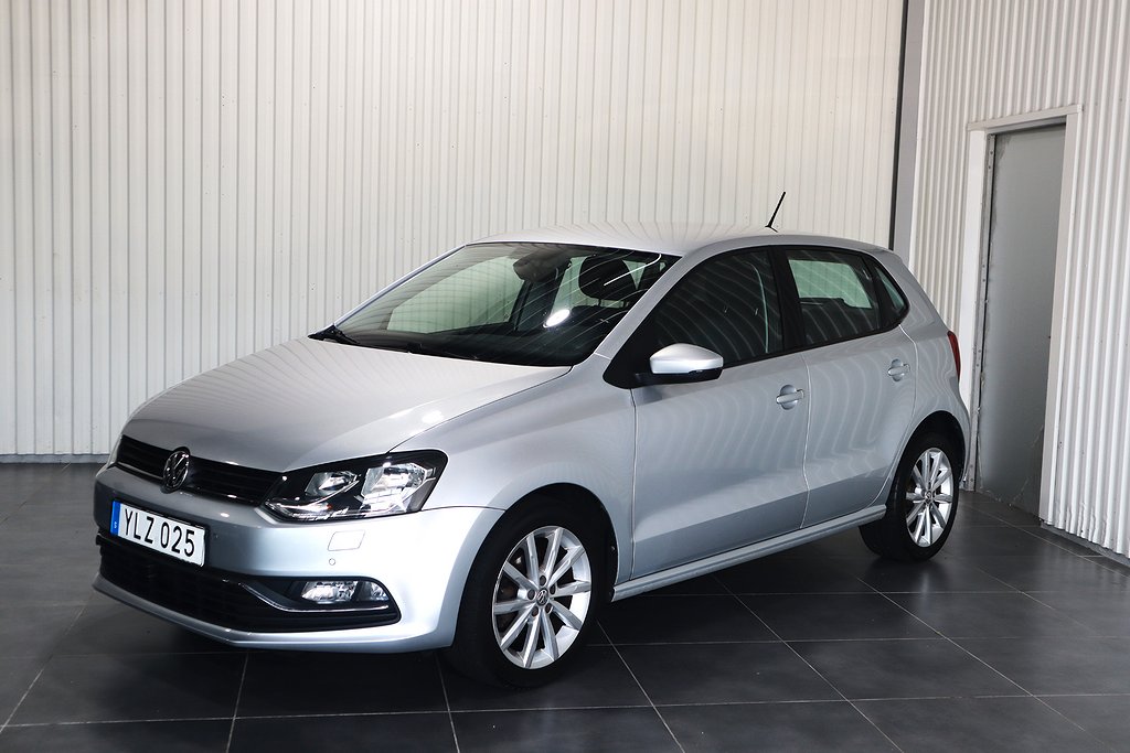 Volkswagen Polo 5-dörr 1.2 DSG TSI Lågmil Nyskick Servad Eu6