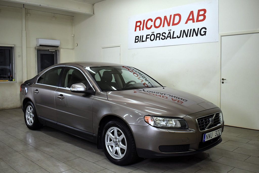 Volvo S80 2.5T AUTOMAT 200HK DRAGKROK LÅGA MIL