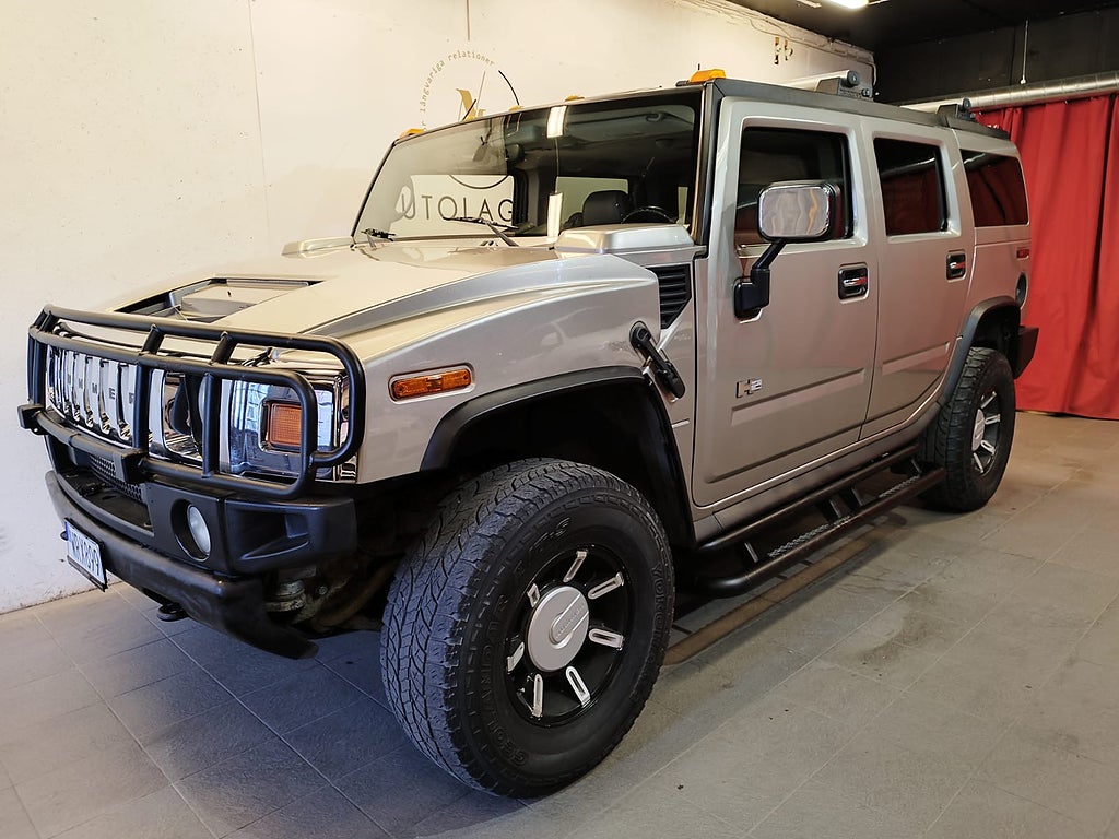 Hummer H2 6.0 V8 4WD 321HK Taklucka Skinn | B-KORT REGGAD