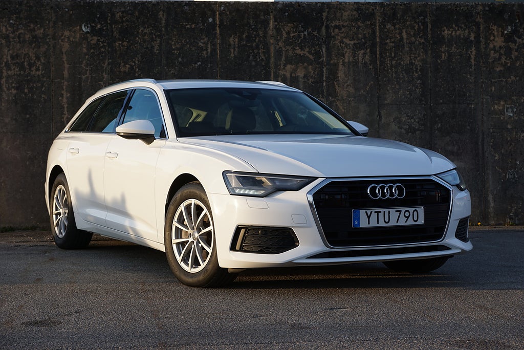 Audi A6 Avant 40 TDI 204hk S Tronic|D-Värmare|Navi|Drag|