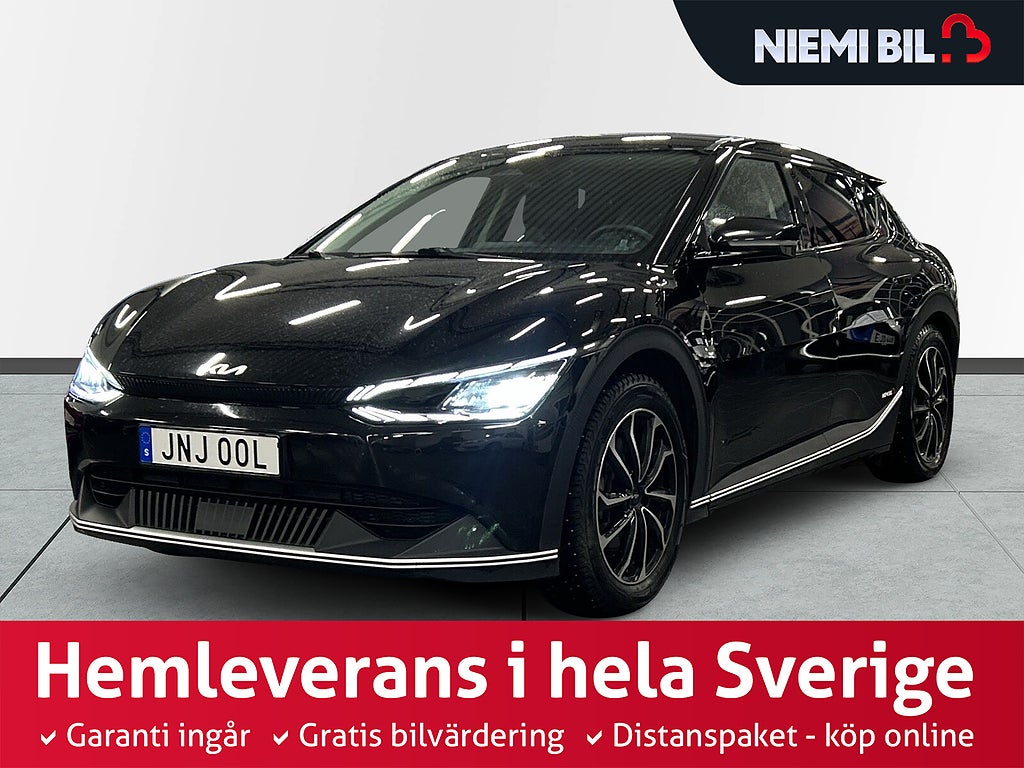 Kia EV6 77.4 kWh AWD S&V-hjul/Drag/Backkamera/NAV/Värmare