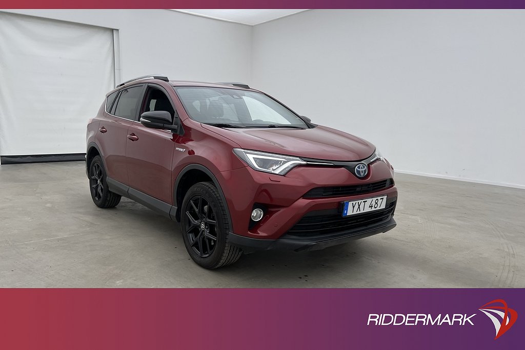 Toyota RAV4 Hybrid AWD 197hk X-Edition Kamera Halvskinn Drag