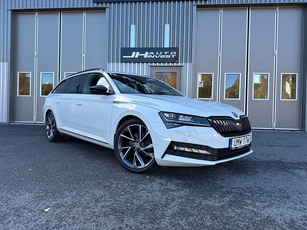 Skoda Superb Kombi 2.0 TDI 4x4 Sportline Cockpit Drag Pano