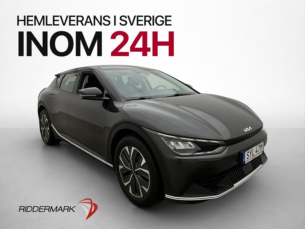 Kia EV6 PLUS 77.4 kWh Värmepump Drag Kamera Rattvärme CarPla
