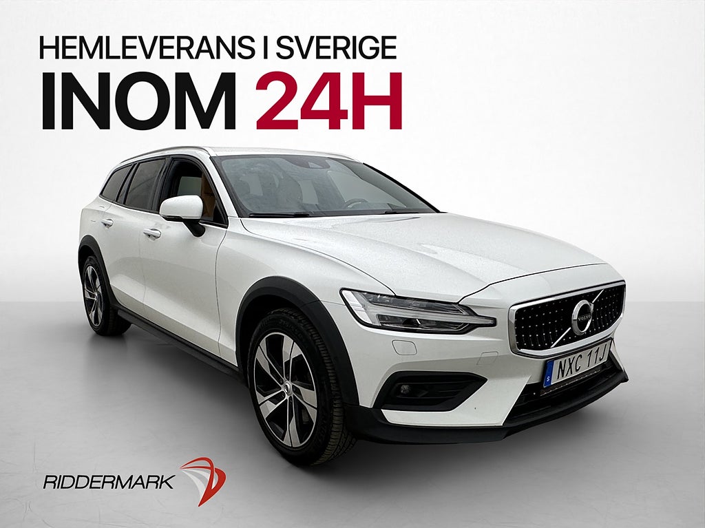 Volvo V60 Cross Country D4 AWD VOC Dragkrok Skinn CarPlay