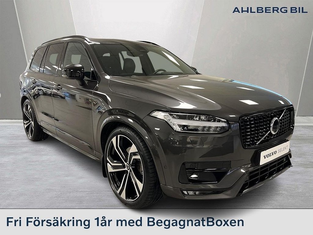 Volvo XC90 B5 AWD Diesel Ultimate Dark Edition B&W, Dragkrok, Aktiv Chassi,