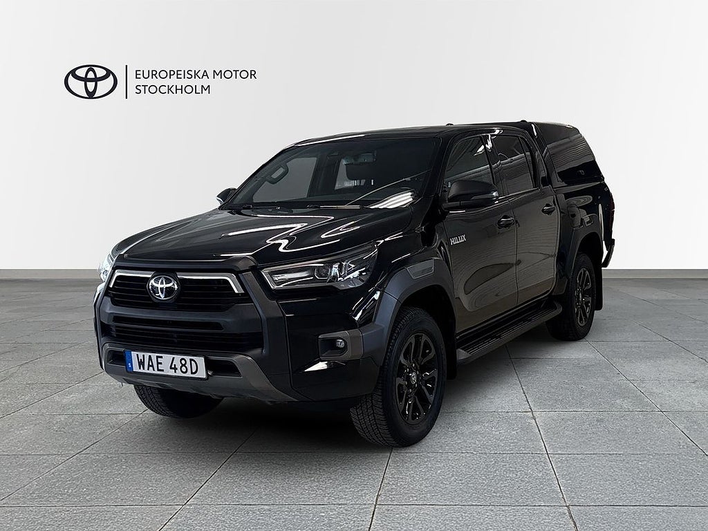 Toyota Hilux 2,8 D-4D 4WD AUTOMAT INVINCIBLE V-HJUL KÅPA
