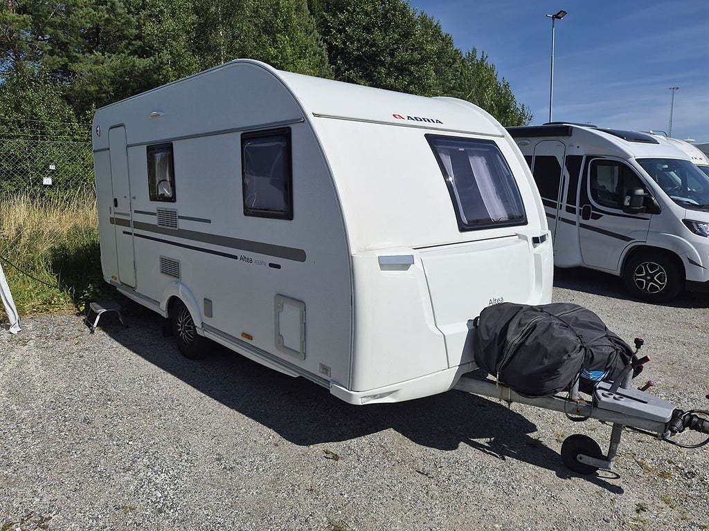 Adria Altea 432 PX Lufttält, markis, mycket fin