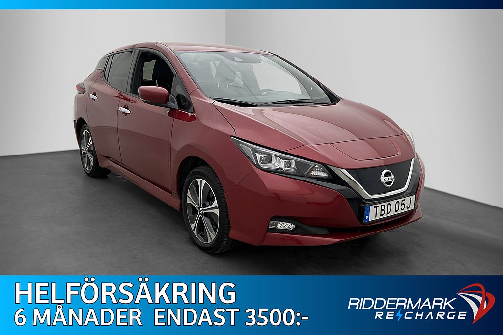 Nissan Leaf e+ 217hk BOSE Skinn 360° Navi Adapt-fart 2-Zons