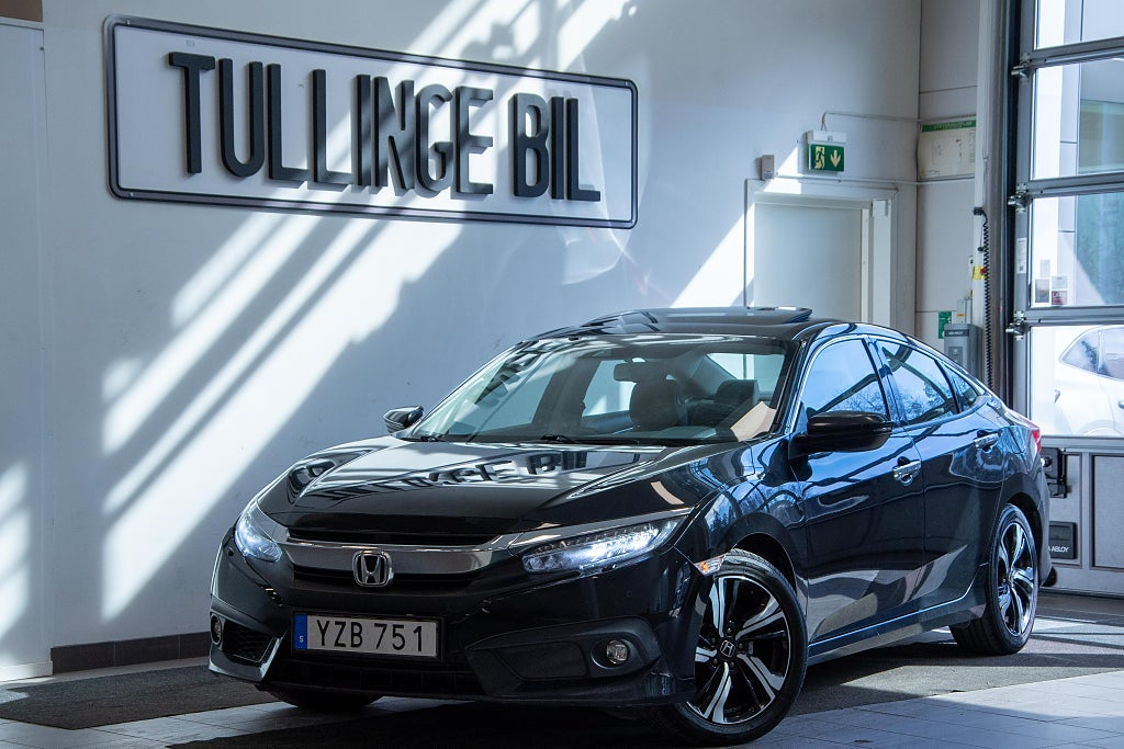Honda Civic Executive 1.5 i-VTEC CVT 182HK Taklucka B-Kamera Läder