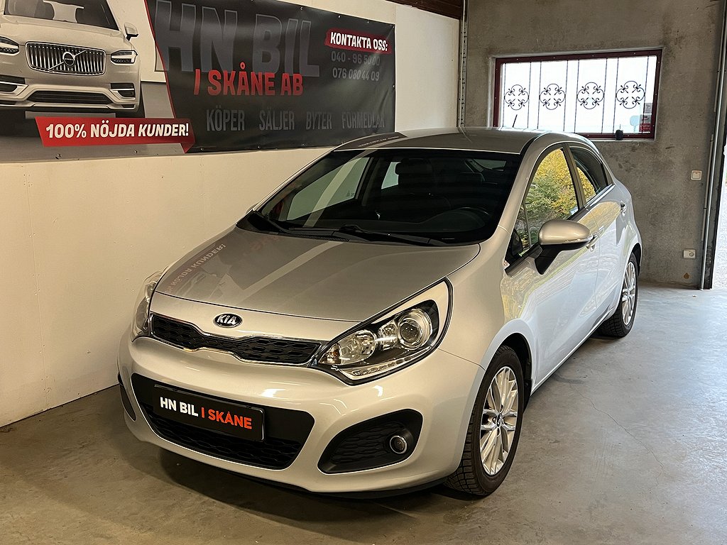 Kia Rio 5-dörrar CVVT GLS Euro 5