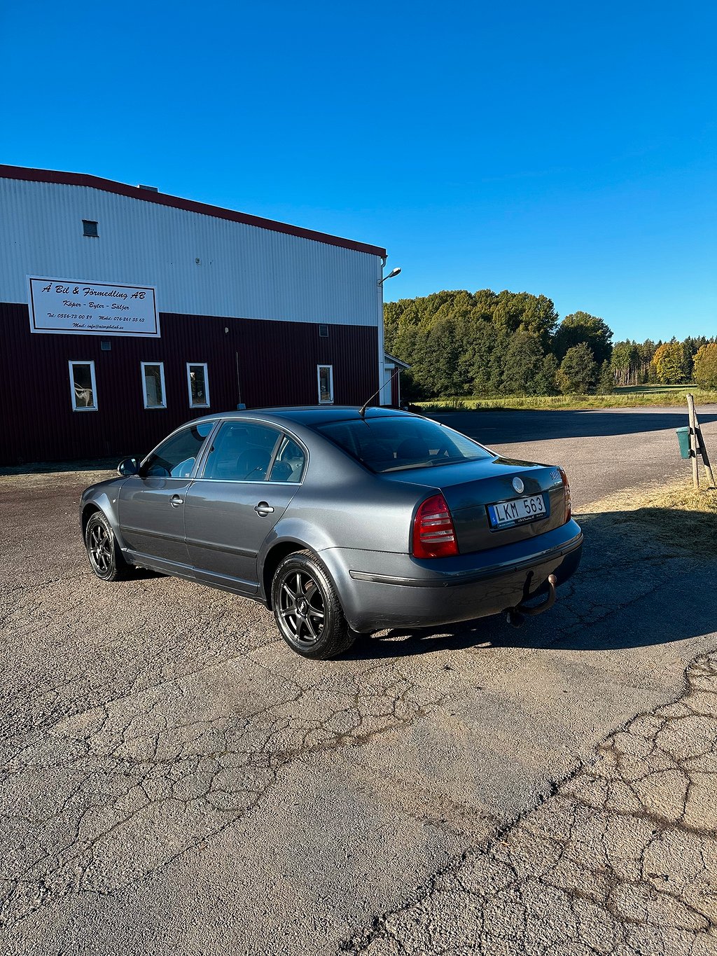 Skoda Superb 1.8 T Besiktad Ac kyler Rymlig bil Avbet 350:-