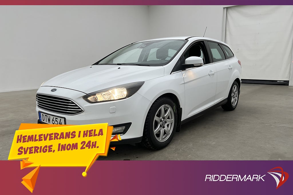 Ford Focus Kombi 1.0 EcoBoost 125hk Titanium Drag Ny Kamrem