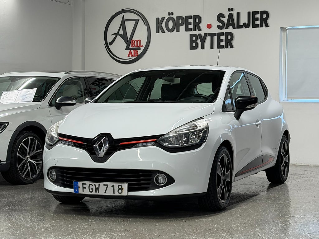 Renault Clio 0.9 TCe GPS NY SERVAT FINTSKICK S&V hjul