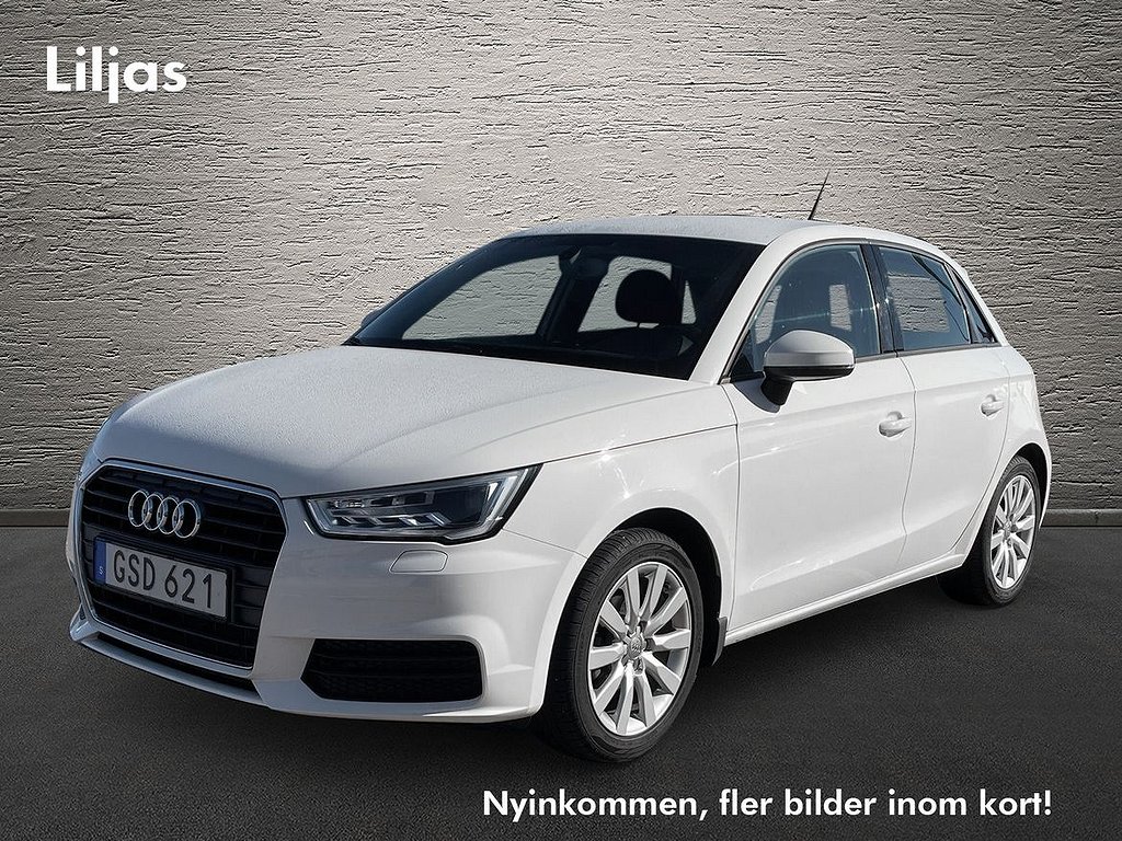 Audi A1 Sportback 1,0 TFSI 95hk /Vinterhjul/ Låga mil /