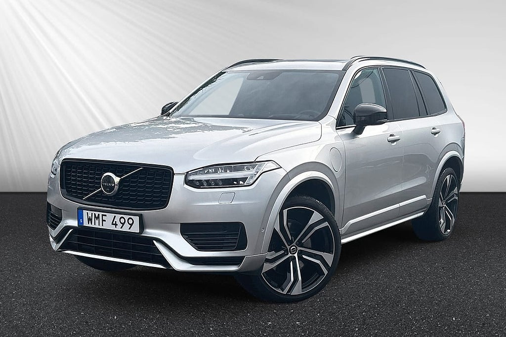 Volvo XC90 7 Säten Recharge T8 R-Des 7-sits BLIS HUD B&W Panorama B-Kam...