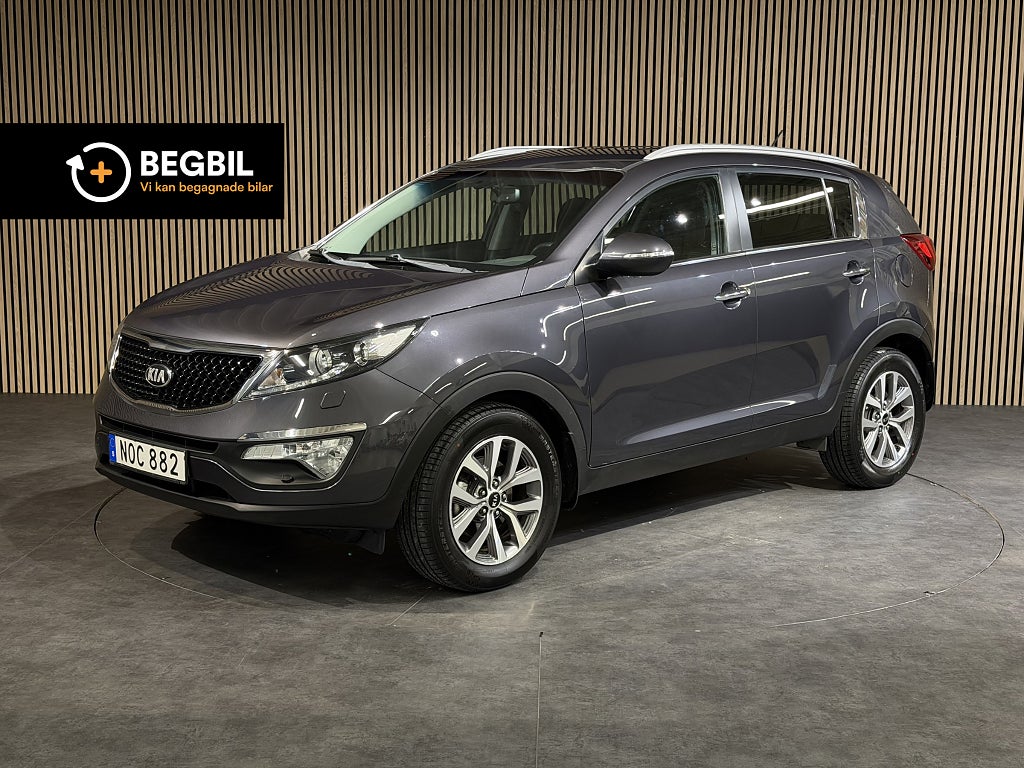 Kia Sportage 1.7 CRDi Comfort /Dragkrok / Nybesiktigad / S&V hjul