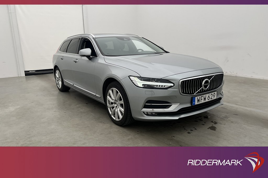 Volvo V90 D4 AWD Inscription VOC Pano HUD Värm Kamera Drag