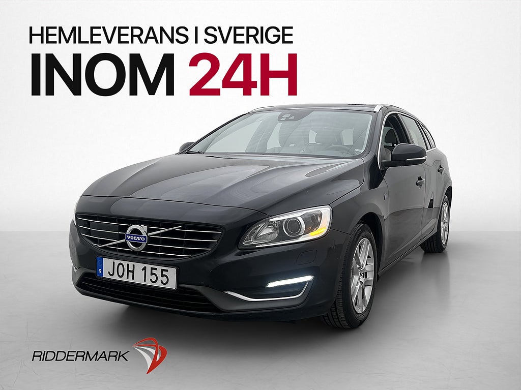 Volvo V60 D4 181hk Ocean Race Värmare Skinn Elstol Sensorer