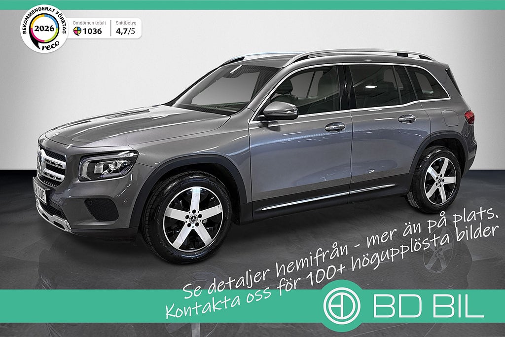 Mercedes-Benz GLB 200 7-SITS PROGRESSIVE LINE WIDESCREEN DRAG BACKKAMERA 