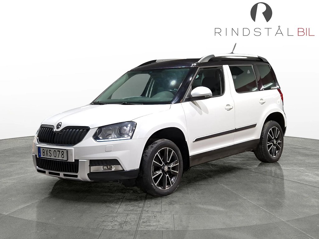 Skoda Yeti 2.0 TDI 140 HK DSG AWD OUTDOOR D-VÄRM B-KAMERA