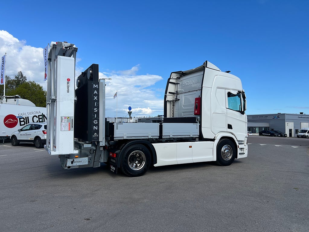 Scania R410 4x2 TMA Bil MaxiSign Online & Verdegro, Euro 6