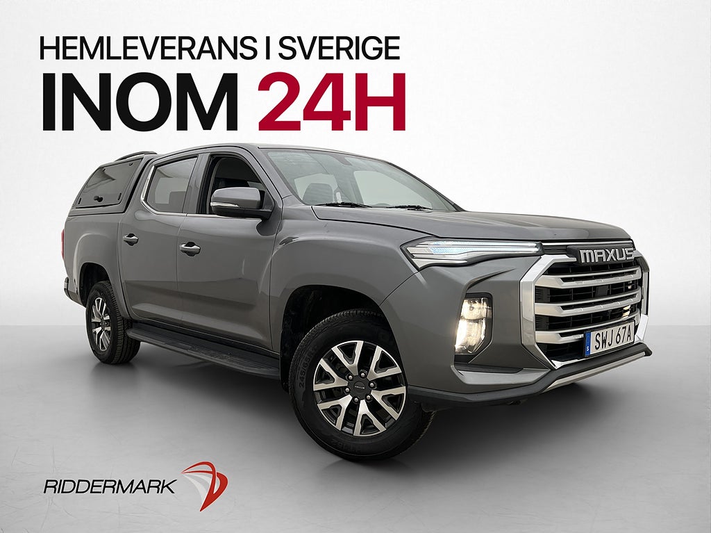 Maxus T90 EV 88.5 kWh 180hk Skinn B-Kamera Kåpa CARPLAY Moms