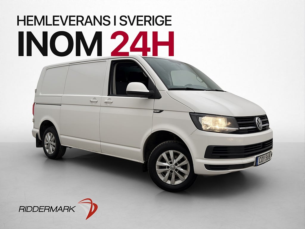 Volkswagen Transporter 2.0TDI Värmare PDC 3-Sits Dragkrok