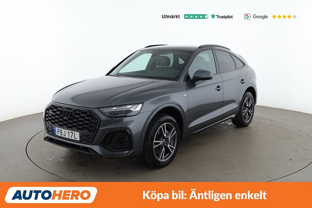 Audi Q5 55 TFSIe Quattro S Line / Dragkrok, Backkamera
