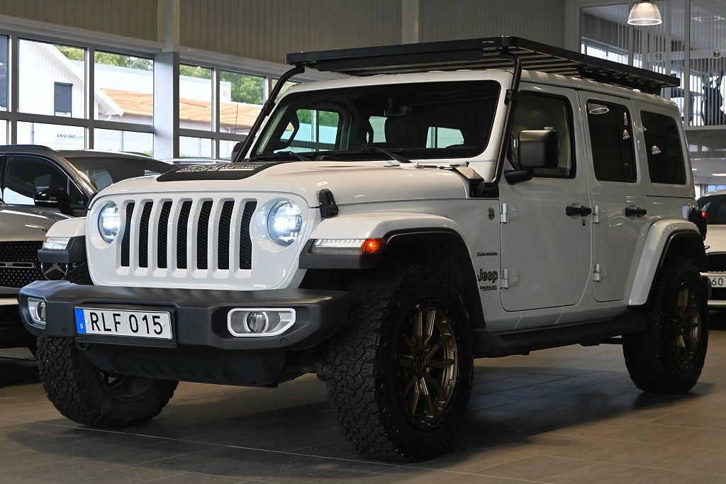 Jeep Wrangler Unlimited Sahara 2.0 272hk 4WD Roof Pack Forge 20"