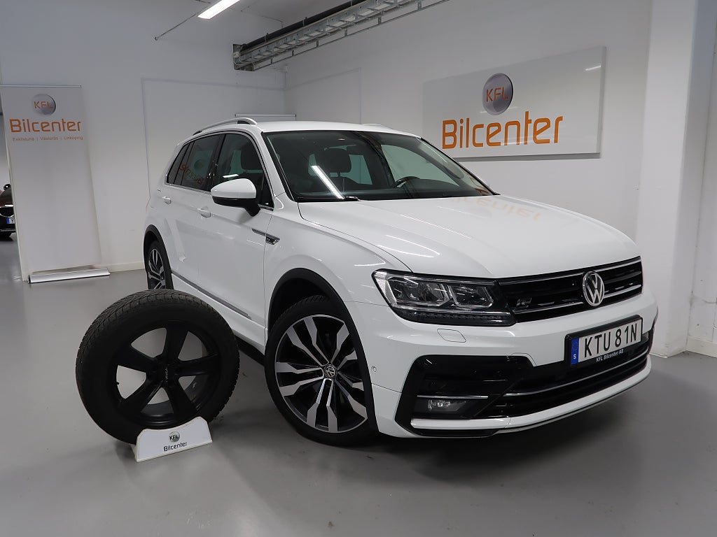Volkswagen Tiguan 2.0 TSI 4M R-Line V-Däck ingår Drag-Kamera-Värmare-CarP