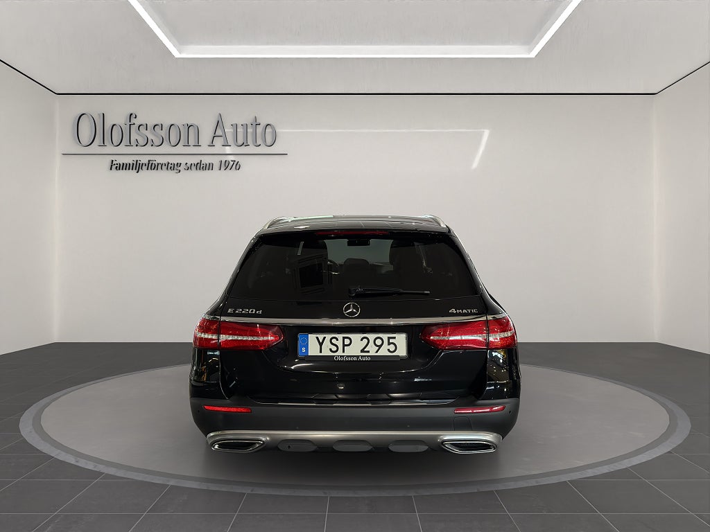 Mercedes-Benz E 220 d All-Terrain 4m Läder Glastak Widscreen - bild 15
