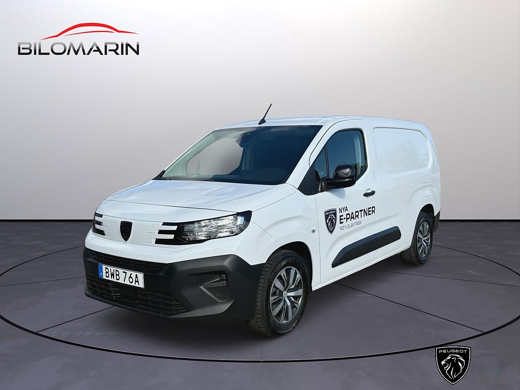 Peugeot e-Partner L2 DRAGKROK/CARPLAY/KOMFORTVÄGG/VHJUL