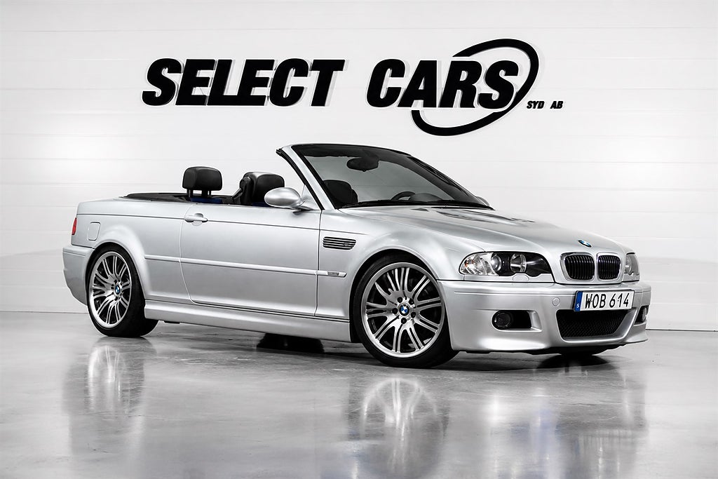BMW M3 Convertible SMG, 343hk