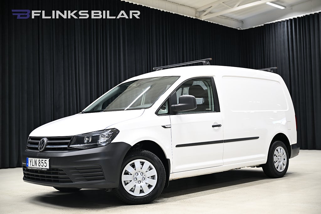 Volkswagen Caddy Maxi DSG 102HK Inredning|Drag|Värmare|PDC|M-Värmare|Leasbar