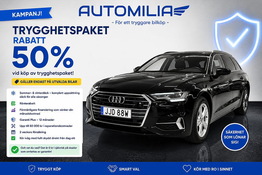 Audi A6 Avant 40 TDI quattro S Tronic Navi, ***KAMPANJ***