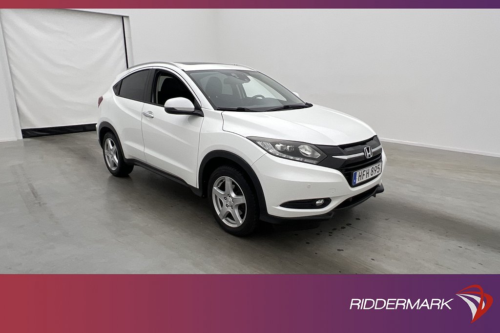 Honda HR-V i-VTEC 131hk Executive Pano Värmare B-Kamera Navi