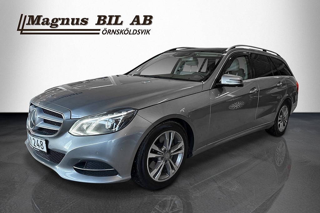 Mercedes-Benz E 350 4MATIC Aut Skinn Drag Värmare Kamera 