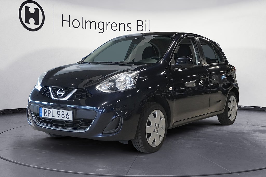 Nissan Micra 1.2 Manuell, 80hk, 2016 | Ränta 2,99%
