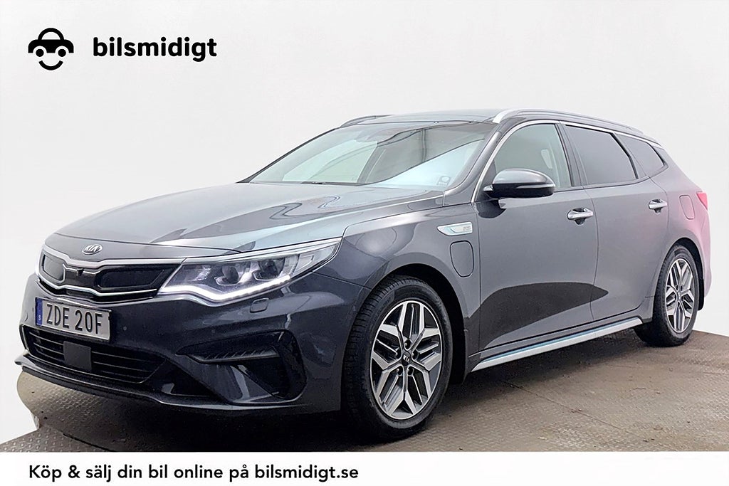 Kia Optima SW Plug-in 2.0 Drag Pano Navi 360° Läder Stolminne H/K 205hk