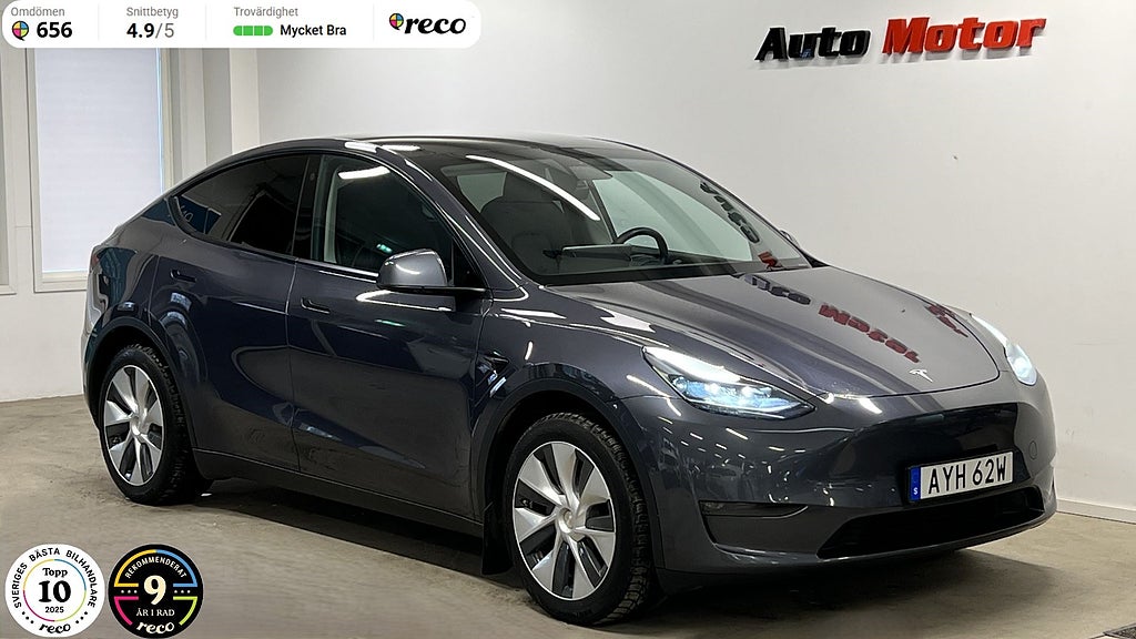 Tesla Model Y Long Range AWD 514hk Panorama