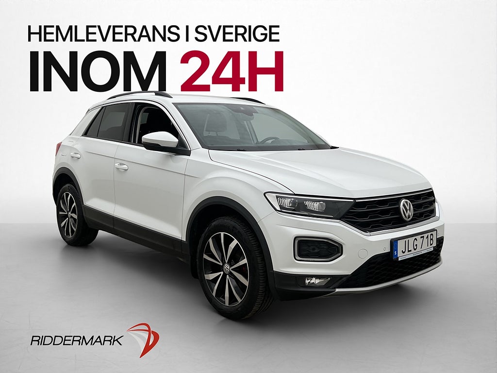 Volkswagen T-Roc TSI 4M Cockpit Sensorer CarPlay Rattvärme