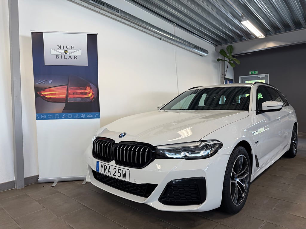BMW 530e Touring M Sport Läder B-kam Navi Drag HiFi 1äg s&v