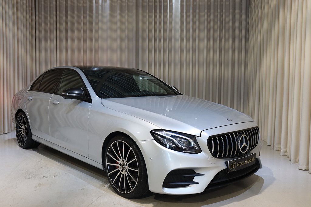 Mercedes-Benz E 220 d 9G-Tronic 194HK AMG Line Navi Drag 360 Kamera