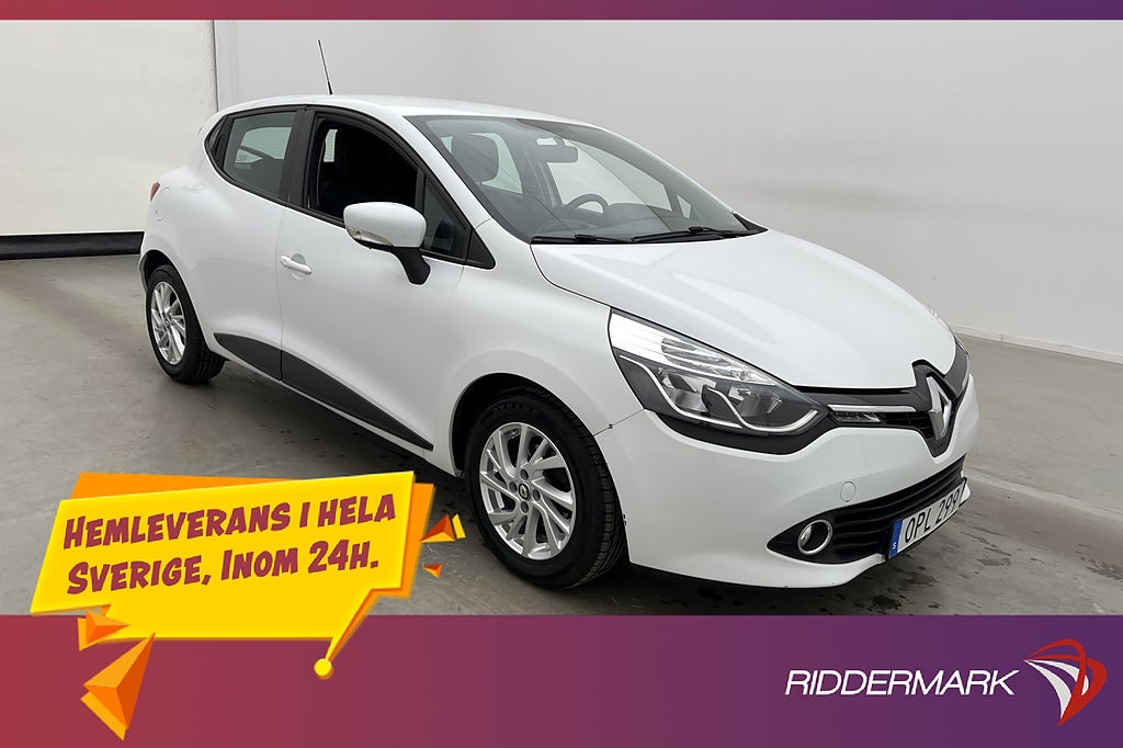 Renault Clio 1.5 Motorvärmare Navi Farthållare