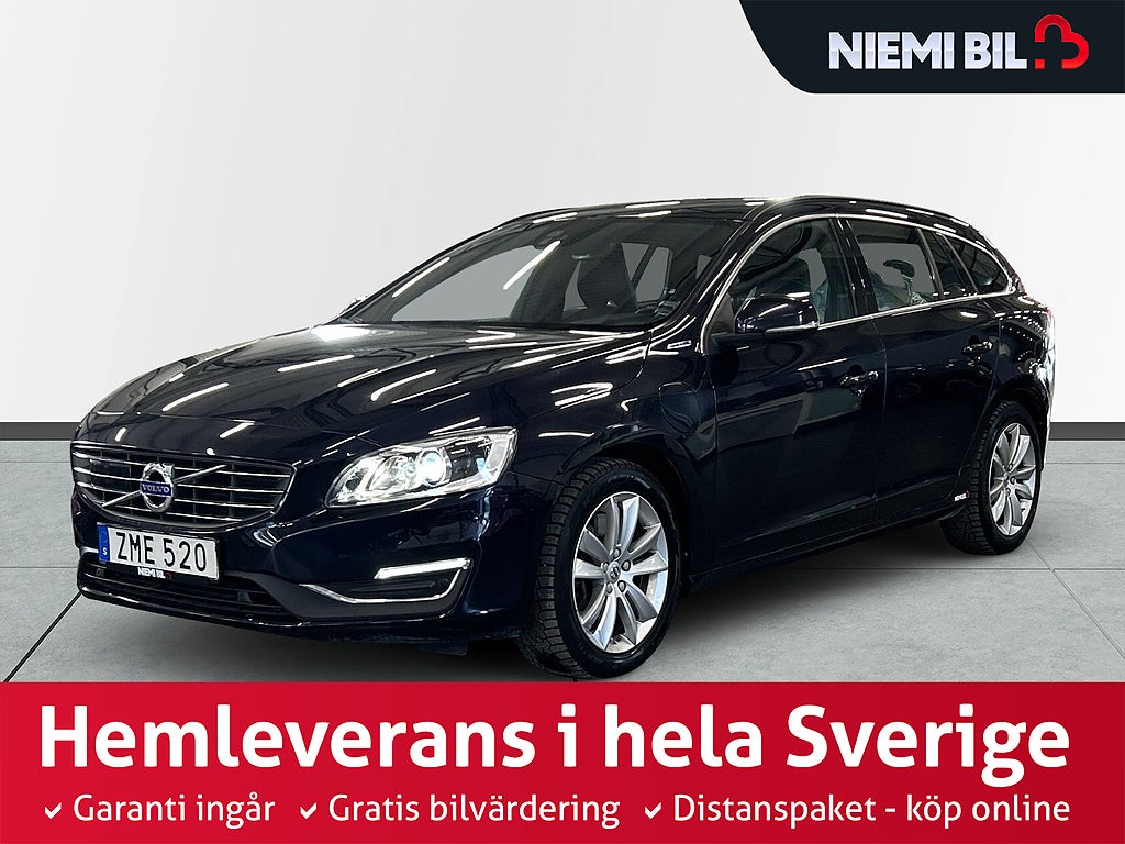 Volvo V60 D5 Plug-in Hybrid AWD Momentum S&V-hjul/Kamera/Keyless