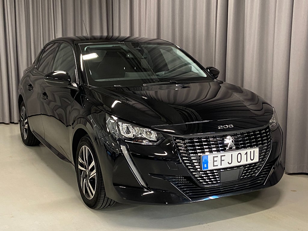 Peugeot 208 1.2 100hk Allure Backkamera Apple car