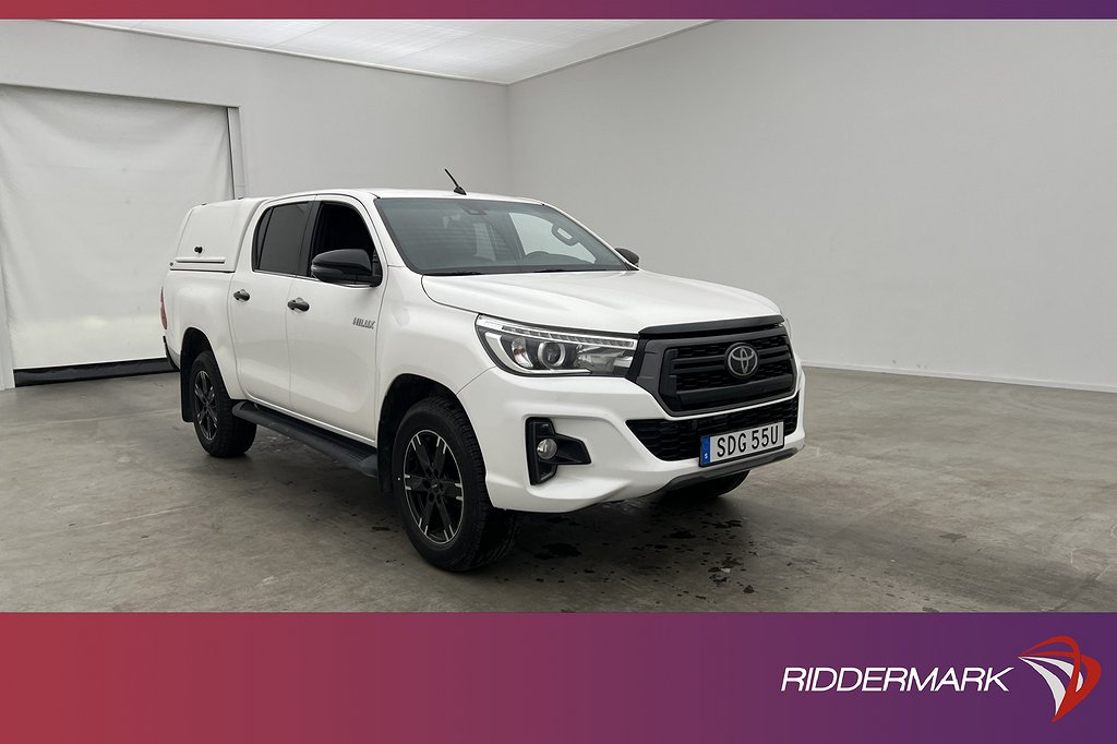 Toyota Hilux Premium 2.4 AWD M/K-Värm Drag Skinn Diff Moms